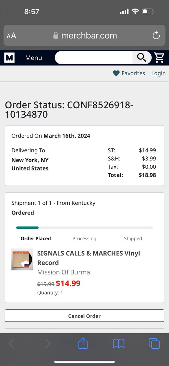 beau_austin's tweet photo. @MerchbarSupport @merchbar just checking in on these orders.. mainly to give others an awareness that ordering from you guys might not be the best idea.. will PROMPTLY update the moment they actually ship… I’ll check back in another week or so!
#merchbar #merchbardoesntdeliver https://t.co/f0TEpapAhs