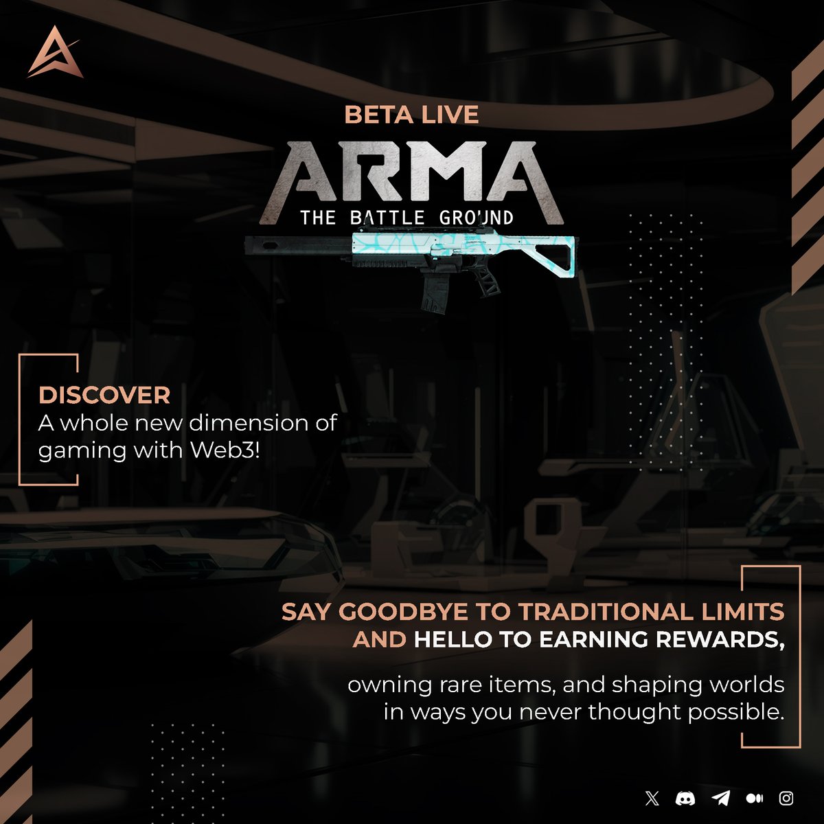 "Unleash your gaming potential with Web3: where every move earns rewards, every item is unique, and every world is yours to shape!" - armablock.io

#GamingCommunity #pcgaming #FPS #Web3Games #blockchain