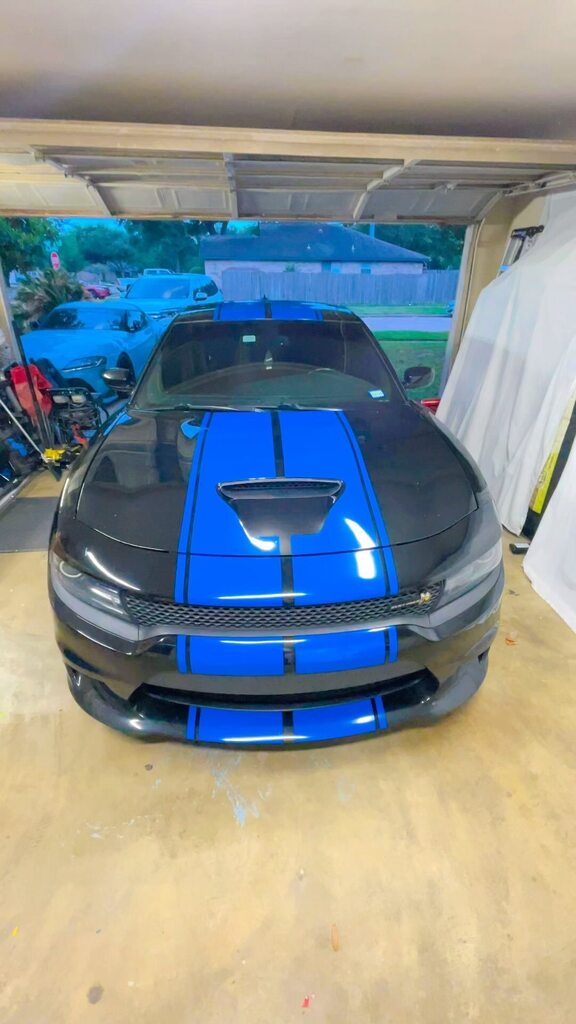 Nice Blue Stripes 🔥 .⁣ .⁣ More designs 👇 ✅ shinegraffix.com .⁣ #chargers #moparornocar #redeye #392charger #challenger #stance #srt #hellcatchallenger #scatpack #hemi #chargerhellcat #dodgecharger #dodgeofficial #dodgechallenger #supercharg… instagr.am/reel/C6RADYuLf…