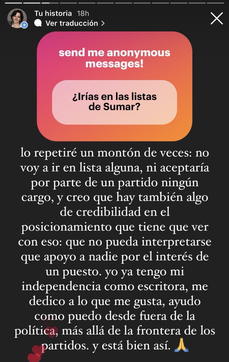 JAJAJAJA JAJAJAJA JAJAJAJA JAJAJAJA JAJAJAJA JAJAJA Hace días dice 😂😂😂😬😂 Elizabeth Duval tiene el cargo en el momento que lo ordenó Ferreras, el dueño y señor de Sumar. Una vez más Sumar demuestra ser una estafa llena de farsantes, hemeroteca.