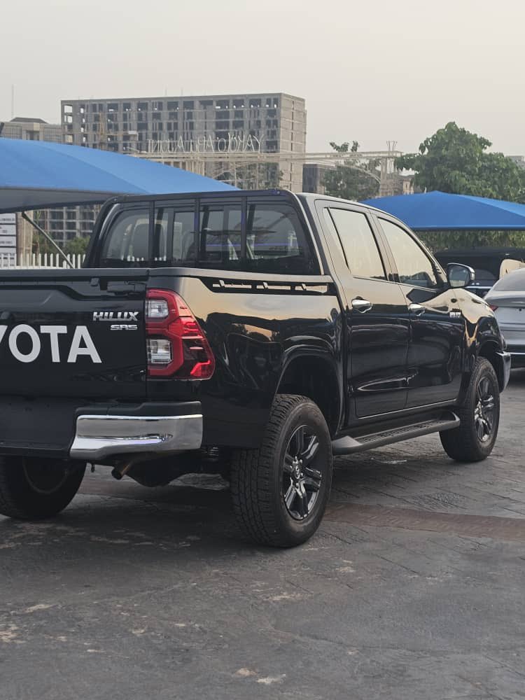 BRAND NEW 2024 
TOYOTA HILUX
PRICE: N59.8M
THE CHEAPEST IN THE COUNTRY 
AVAILABLE AT MAIHANCHI NIG LTD.