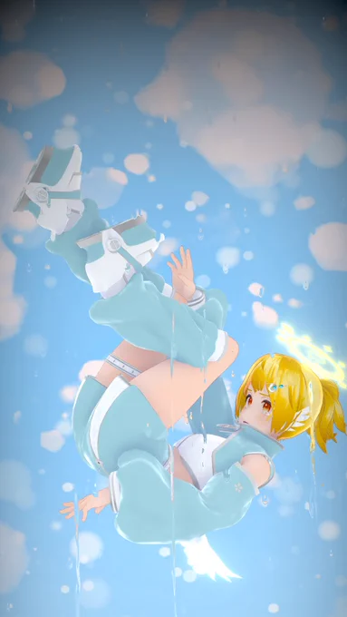 溶け落ちる…