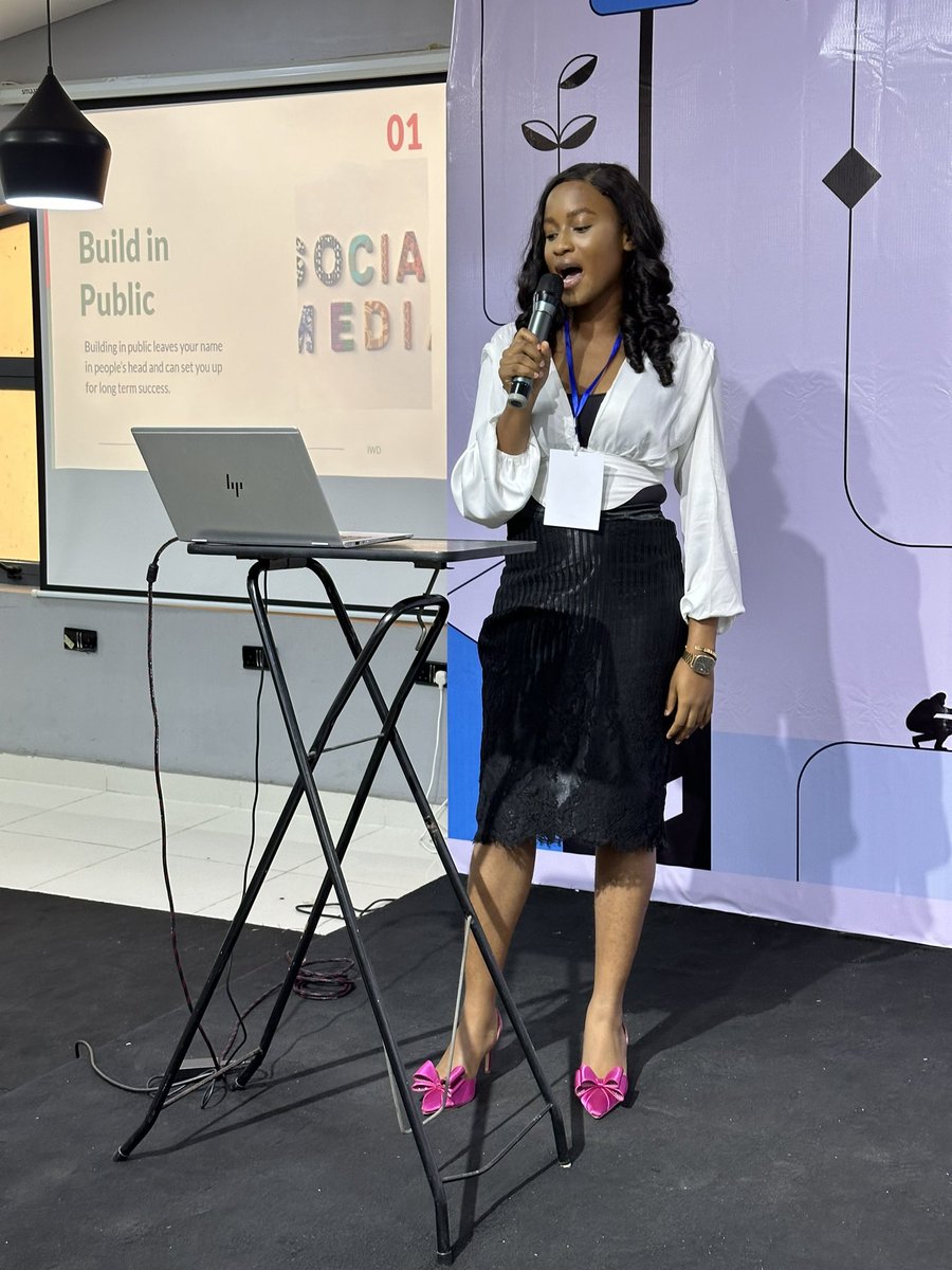 Live now at WTM '24!!! Speaker: @rubytechme Founder,Digitaley Drive Topic: How to position yourself for success in your Tech career #iwdlagos2024 #womenintech