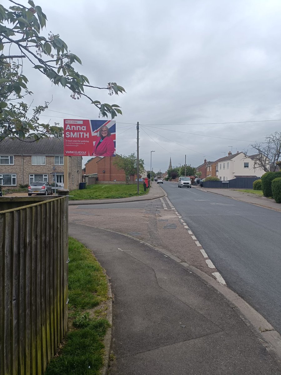 Boards spotted in Chatteris, March, Whittlesey. #TimeForAFreshStart