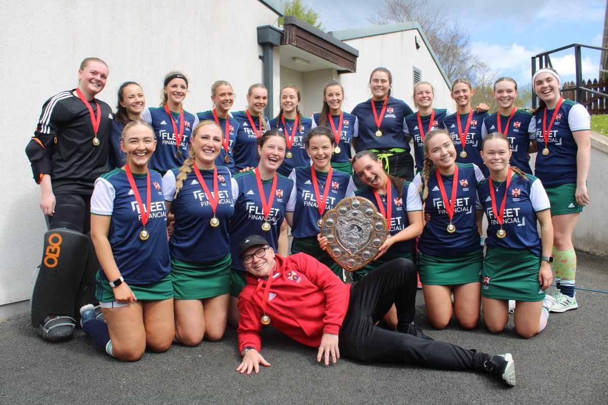 UlsterHockey's tweet photo. 📢Congratulations to @QUBHC  who are the 2024 McConnell Shield champions!🏆 https://t.co/agly6ghTWm
