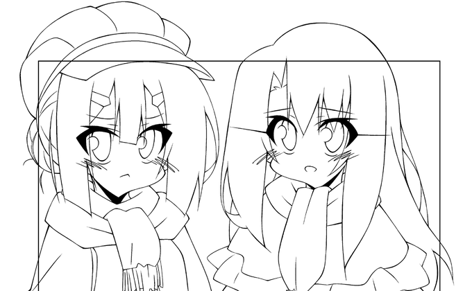 ハッピーゴールデンウイーク!ヾ(≧▽≦)ノ

…原稿以外何もやってないから話す事が無い…orz
息抜きに漫画読むくらいすかね
ステラブレード買ったのにやる時間が…><;

とりあえず夏頃発行の堕チル魔法少女6.1から抜粋
公式冬服から拝借したけど間違えてないかな…多少の誤差はお許し下さい! 