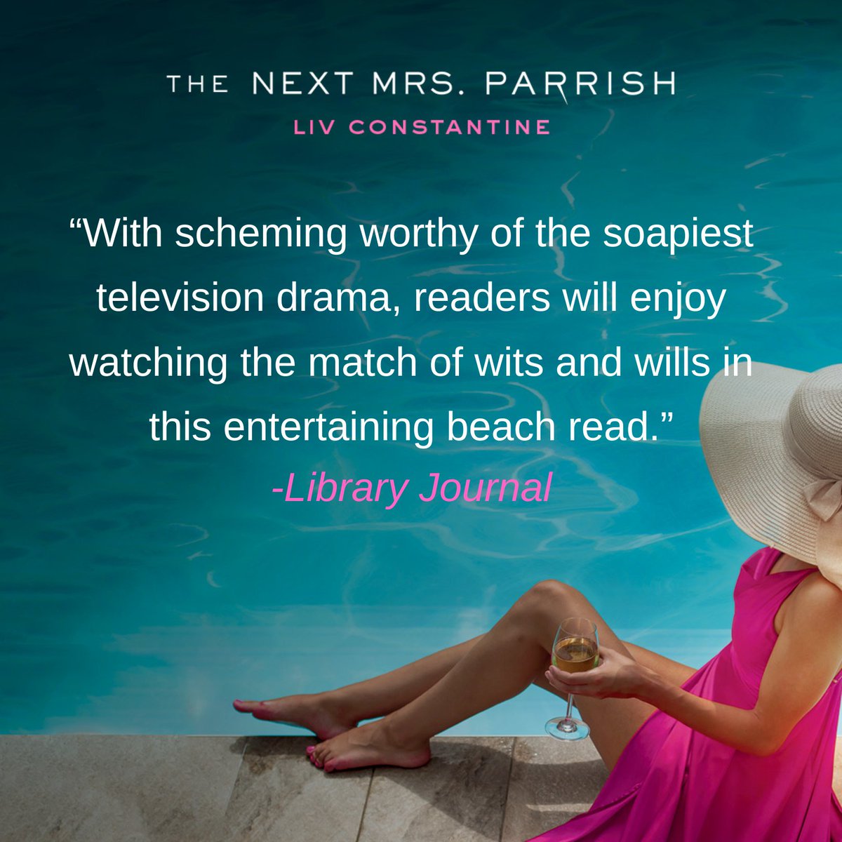 Thank you @LibraryJournal for this great review of #thenextmrsparrish Coming 6/18