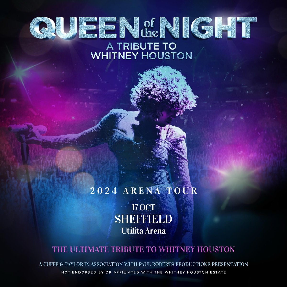 Whitney – Queen of the Night joins us in October! 🤩 Prepare to be blown away by an extraordinary journey through three decades of all-time hits such as I Wanna Dance With Somebody, One Moment In Time and I’m Every Woman 🎶 🔗 utilitaarenasheffield.co.uk/event/WhitneyQ…