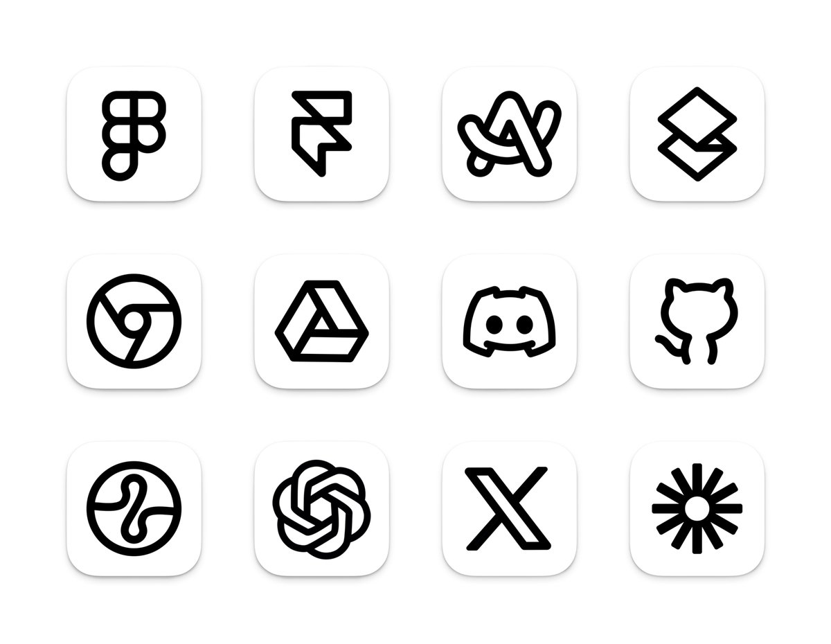 Minimal icons now available for macOS.