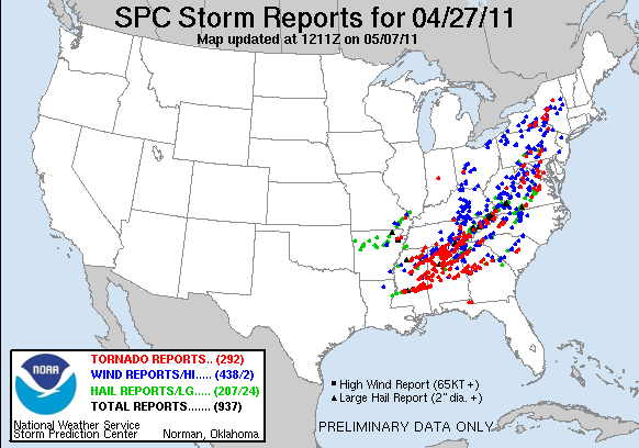 ON THIS DATE, 13 YEARS AGO: An outbreak of tornadoes tore across the southeastern U.S. with numerous long-track violent tornadoes. The supercell responsible for the tornado that devastated Tuscaloosa, AL, traveled to Habersham County, GA and produced EF3 damage. #scwx #gawx #ncwx