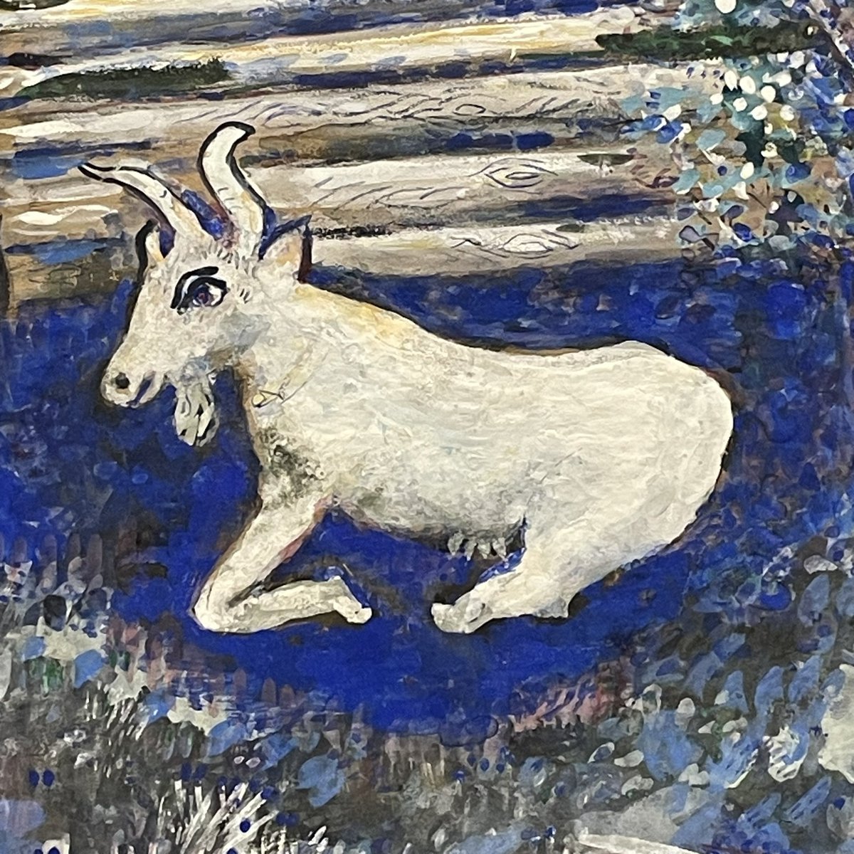For anyone who needs a Chagall goat today (I certainly do …) 🐐