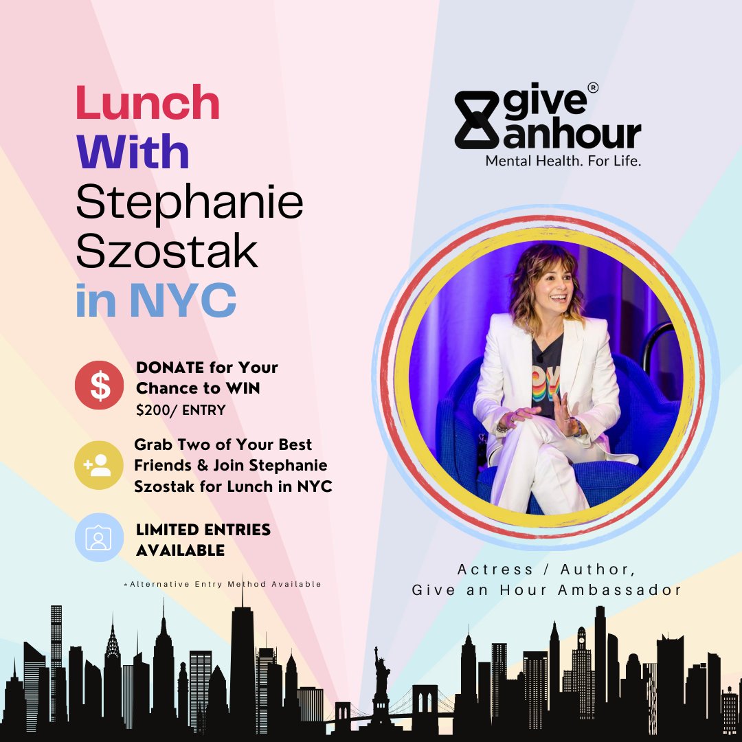 🎉 Ready to elevate your lunch game? 🎉
Enter our Self-Discovery Luncheon #Sweepstakes with #StephanieSzostak! 🍽️
NO PURCH NEC. Odds 1:399. Ends 5/12. Rules: classy.org/give/577007/#!…

#GiveanHour #Actress #Celebrity #Influencer #SELFISH #DevilWearsPrada #AMillionLittleThings