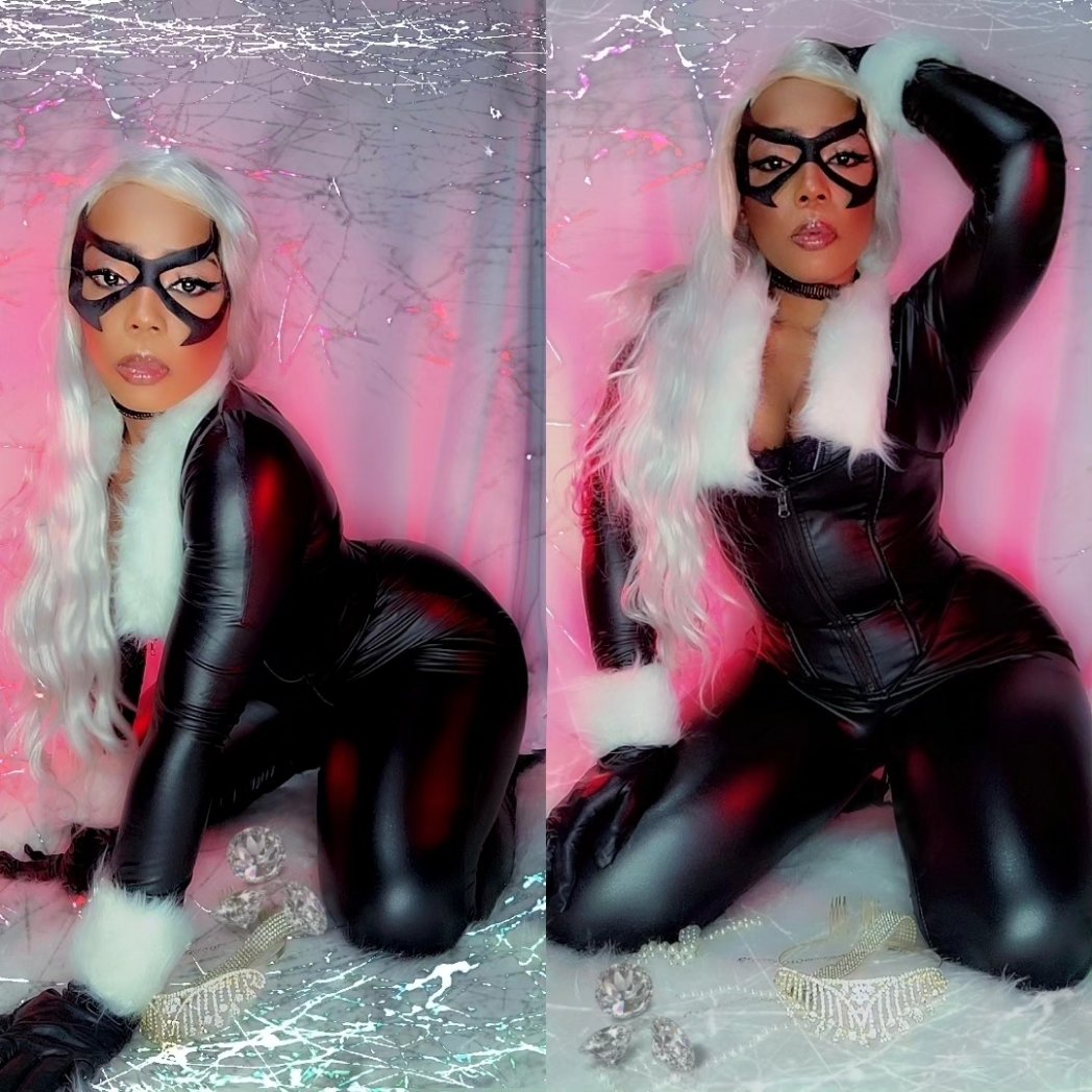 Black Cat causing trouble for boy scout spiderman 
#blackcatcosplay #marvel #marvelcosplay