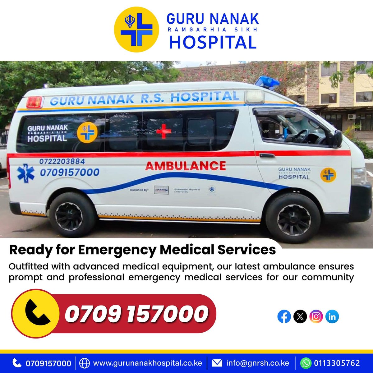 Quick response saves lives! Our #ambulanceservice are available 24/7 to ensure #swift  and #efficient  medical assistance. Trust us to be there when you need us most. #emergencyservices 
#emergencyresponse 
#fast
