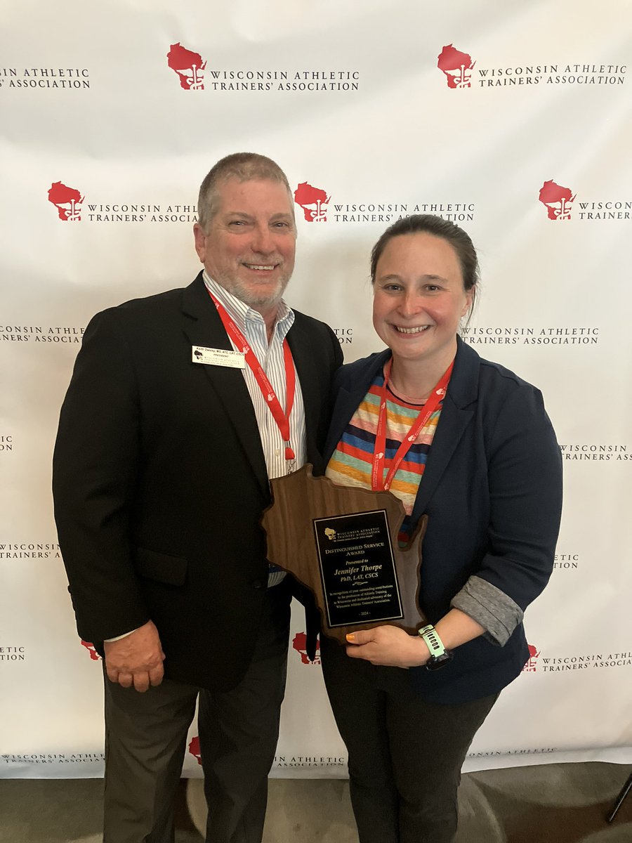 Welcome Jennifer Thorpe, PhD, LAT to our Dedicated Service recipients. Your students may drive your dedication, but they couldn’t get to their destination without you!

📸 (L) Keith Owsley (R) Jennifer Thorpe