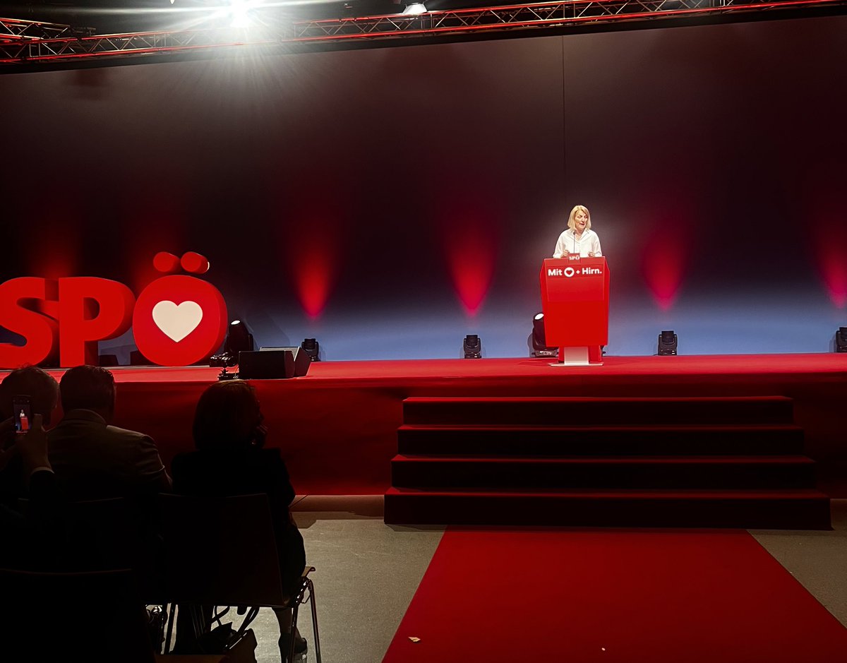 Mit Herz und Hirn machen wir Politik! Wir Sozialdemokrat:innen bringen das Herz nach Europa ❤️🇪🇺 @SPOE_at 
#EU #Euelections