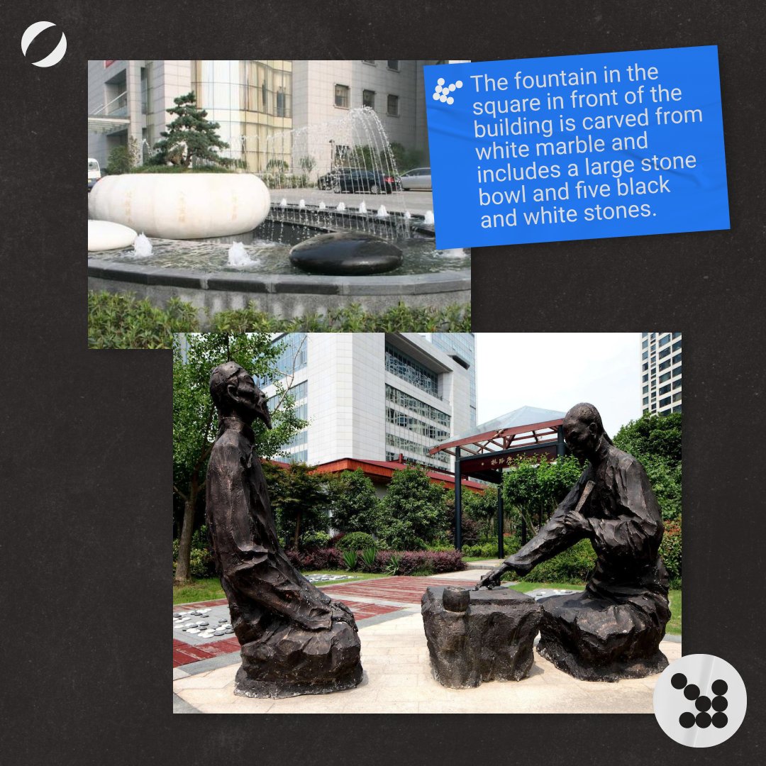 gomagic_org's tweet photo. Go Culture in Tianyuan Tower Hotel 🌸
In the Chinese city of Hangzhou, the 35-story Hangzhou Tianyuan Tower Hotel is dedicated to the game of Go. 🎴
#GoGame #Baduk #Weiqi #GoCulture #BoardGame #AncientGame #ChineseGame #JapaneseGame https://t.co/Qd72AEa5OP