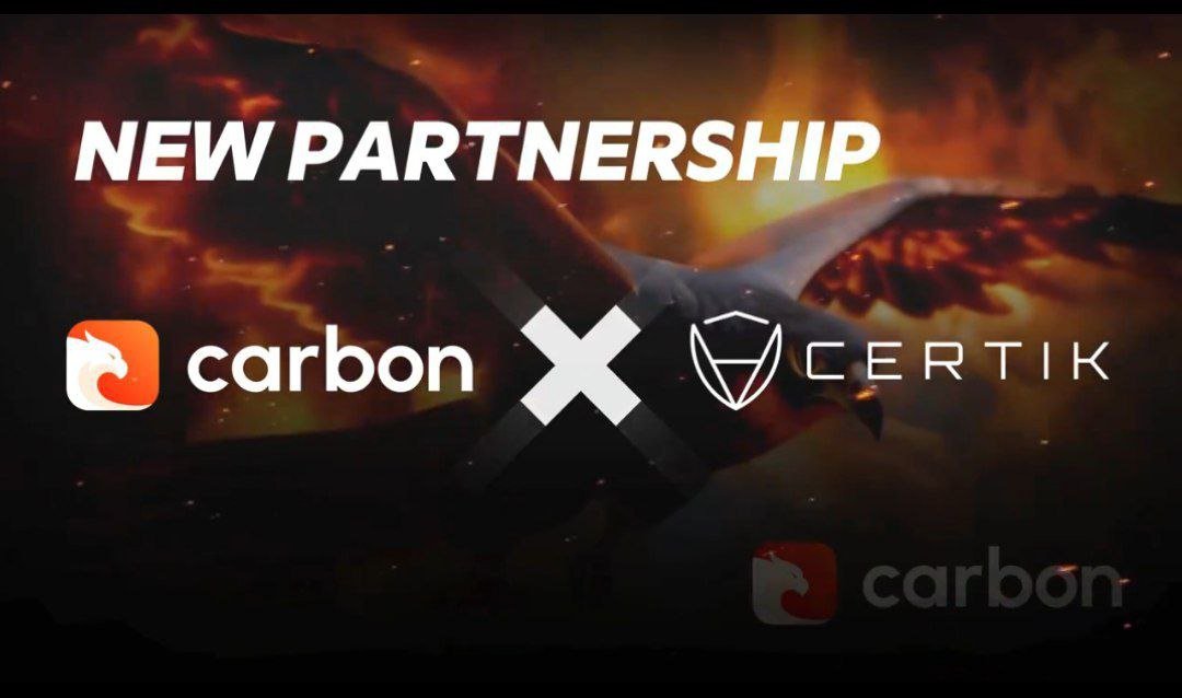🔑 @Trycarbonio sealed its partnership with @CertiK 🔑 The latest smart contract audit by #CertiK delivers the utmost security and transparency to $CSIX holders 🔽 VISIT skynet.certik.com/projects/carbo… #SCN1