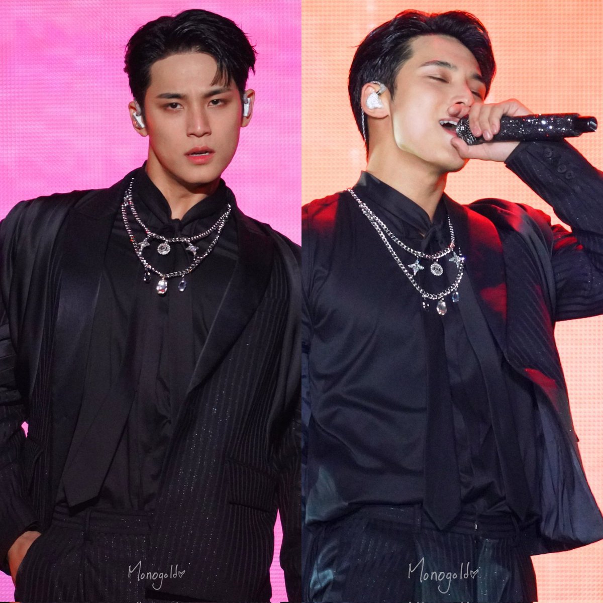 Mingyu looks amazing at SEVENTEEN's concert today.