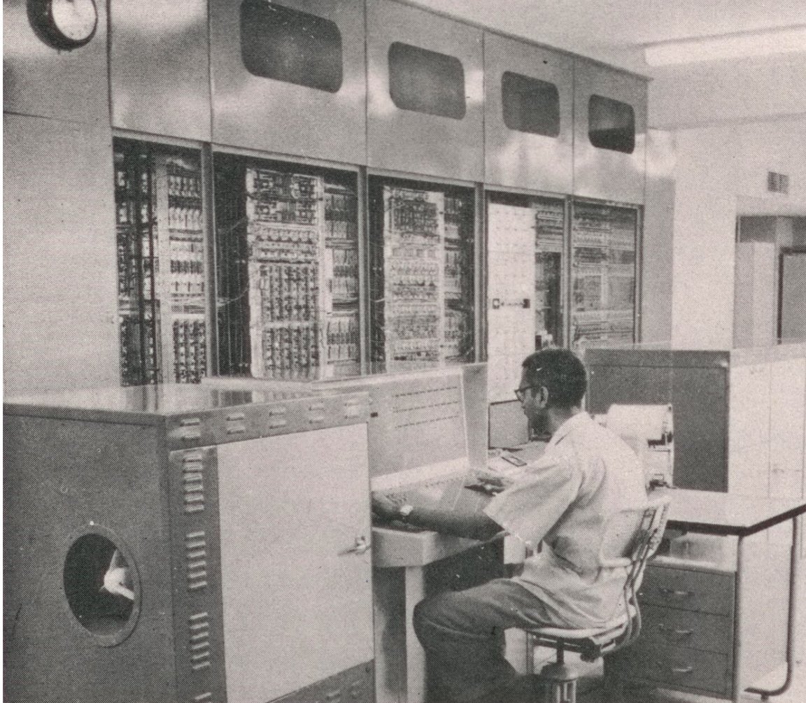 This is India's First Computer, TIFRAC. TIFRAC (Tata Institute of Fundamental Research Automatic Calculator) was formally commissioned on 22nd Feb, 1960 & named by the PM Jawaharlal Nehru in 1962. A simple program printed out the name “TIFRAC” on the Teleprinter and also
