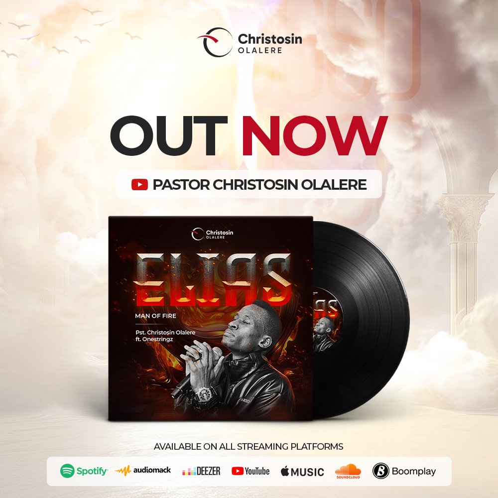 THE WAIT IS FINALLY OVER!💥🎺

ELIAS- MAN OF FIRE is OUT! Out on all digital platforms, and is premiering NOW on YouTube at: youtu.be/3jc1qBQdqdE?si…

Audio- push.fm/fl/christosino…

#ELIAS #HeraldsNation #PastorChristosin #Gospelsongs