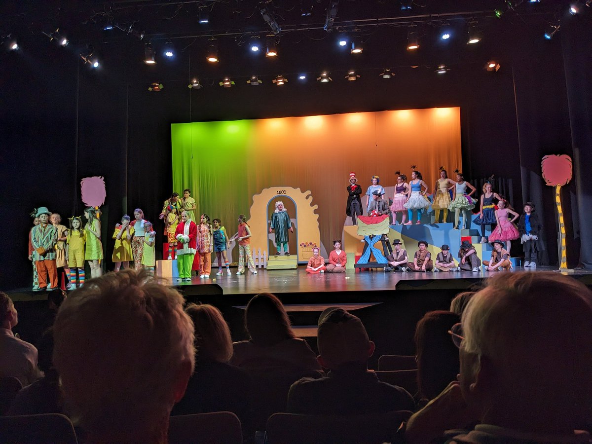 Fun! Spectacular! Poignant! Seussical is everything a middle schooler should experience when they get involved in theatre <a href="/HBWProgram/">HBWoodlawn</a>. The singing &amp; physical talents showcased make for the most DELIGHTFUL experience for audiences! #loveHB Get Tix: tix.com/ticket-sales/h…