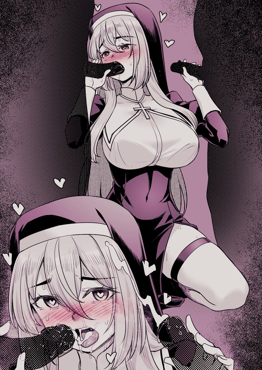 夢の中の彼女は影に囲まれ、何かを咥え扱いていた。
影が震えると白い液体が飛び散り、
それを幸せそうに浴びている自身の姿があった。 