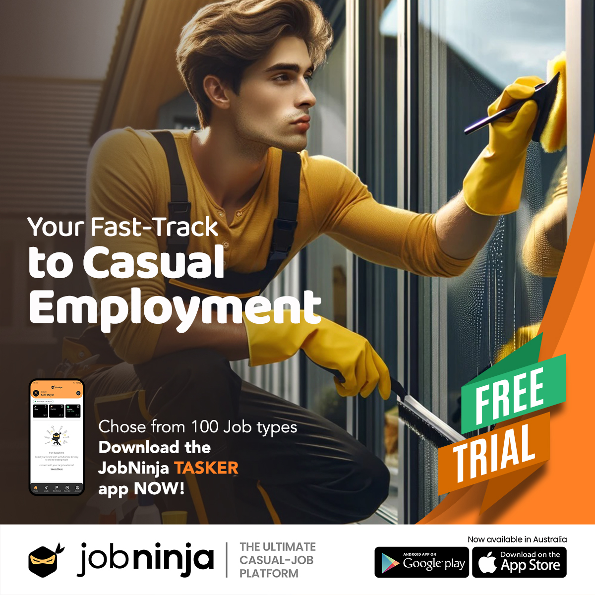 Find Your Perfect Fit: Jobinja Offers a Variety of Casual Cleaning Jobs Tailored to Your Needs!

jobninja.com.au/tasker-app

#easyjobs #fastjobs #casualjobs #jobseekers #jobsnearme #temporaryjobs #jobsaustralia #jobhunt #jobsearch #jobs #jobopening #JobNinja #CareerGoals #JobNinja