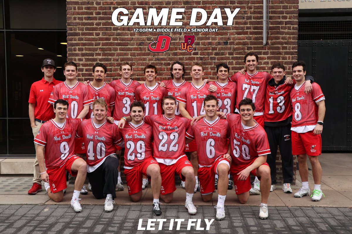 ‼️IT’S GAMEDAY‼️
•
Today we celebrate our 17 seniors as the Red Devils take on Ursinus @ 12 on Biddle 👹
•
#LIF
