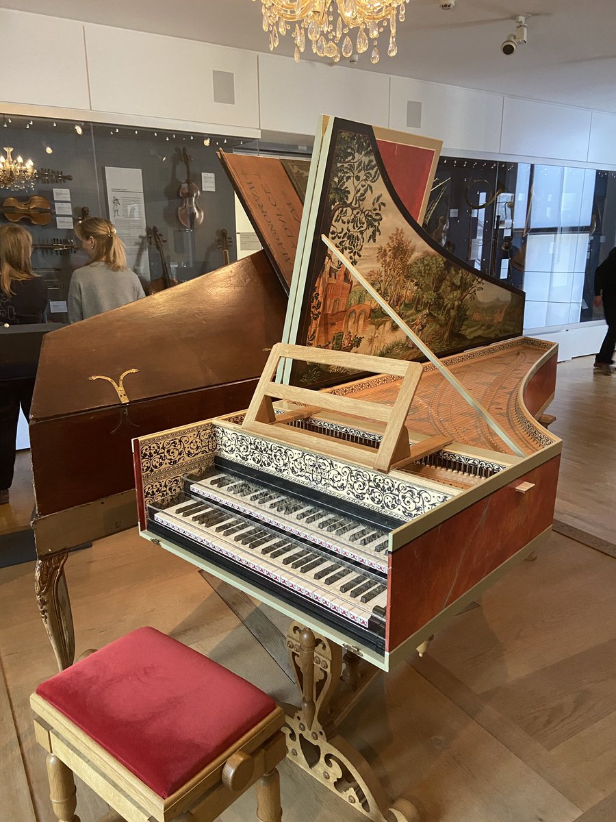 I was fortunate enough to get to play some awesome instruments throughout the day (like the clavichord and the organ pictured) and saw the closest thing to an original notation of “Zadok the Priest” (G.F. Händel) as you could get. 
The music nerd in me is so happy