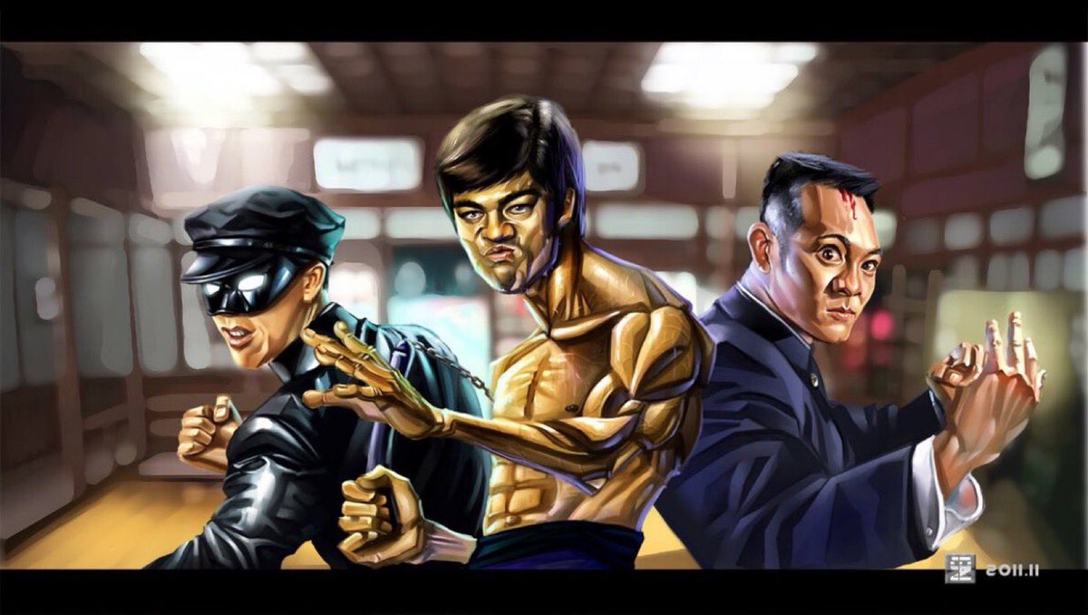 bruceleedragon1's tweet photo. Bruce Lee as Chen Zhen in(FIST OF FURY:1972) and Jet Li in(FIST OF LEGEND:1994 ) & Donnie Yen in(LEGEND OF THE FIST:2010)...All Played the Hero👊🏽Chen Zhen!
#DonnieYen, #BruceLee, & #JetLi as The Martial Artist #ChenZhen🎨: https://t.co/nB4zZcl3xE