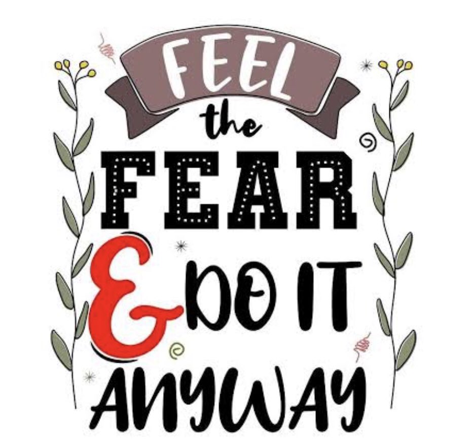 Fear can act like a heavy anchor weighing us down preventing us from reaching our full potential. It’s like having a constant voice in our heads whispering doubts & insecurities making us hesitate,procrastinate or avoid taking risks. Overcoming fear requires courage &resilience