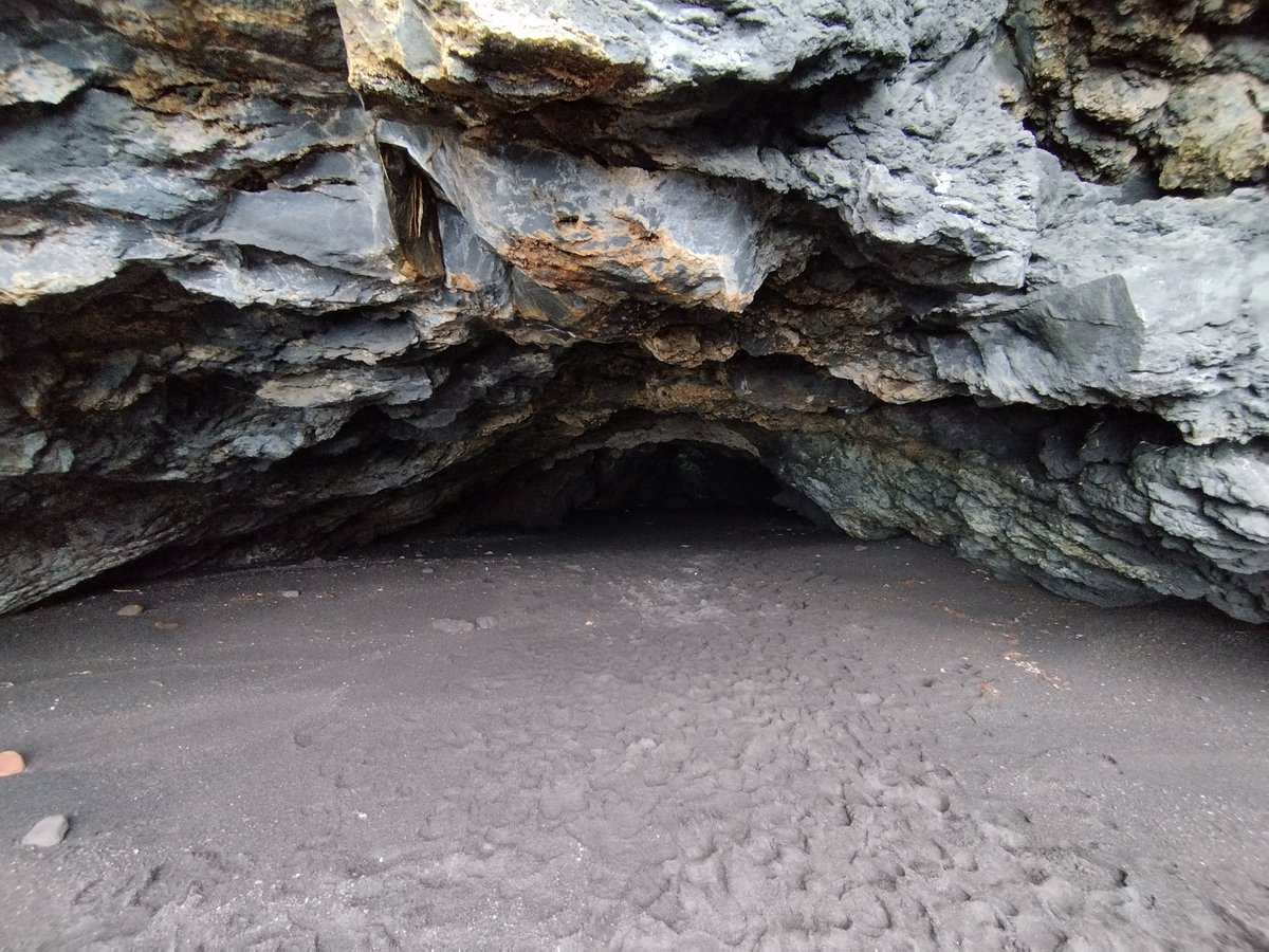 The cave of #Aeolus, Island of #Stromboli.