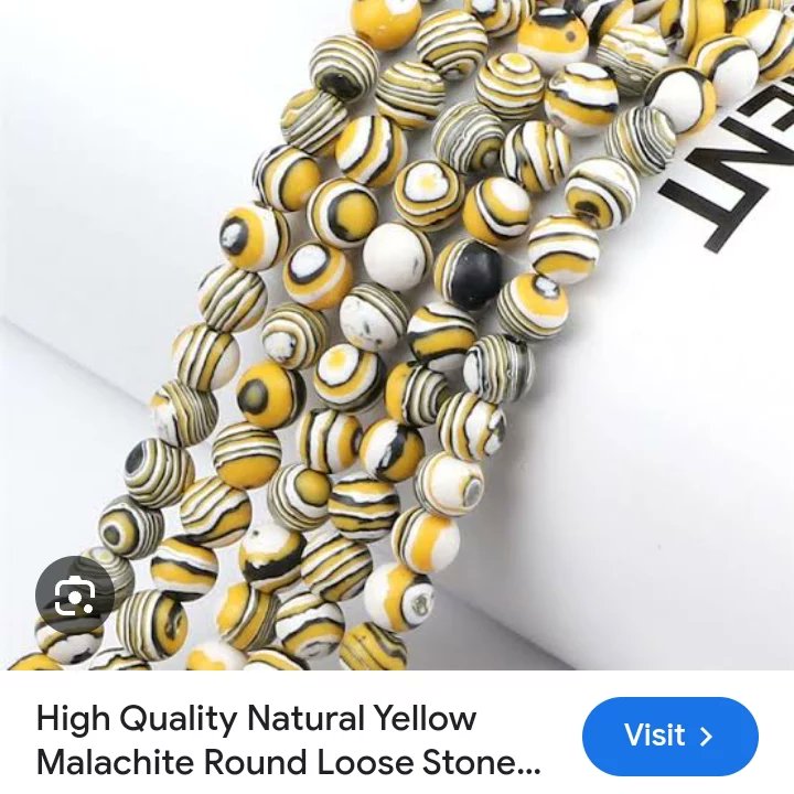 Emy's Gemstone Unisex Bracelets

STONE: 
•Yellow Malachite• (8mm)

Available ✔️

COST:
NGN5,000 (Delivery Fee Excluded)

#handmade #bracelets #bracelet   #handcraft #DIY #art #smallbusiness