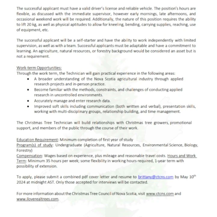 Christmas Tree Council of Nova Scotia tweet media