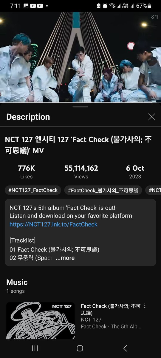 neo4nct's tweet image. #FactCheckTo100M 
#NCT127
