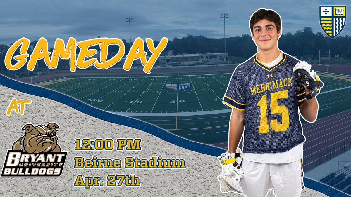 A spot in the America East playoffs on the line. Warriors looking to capture first bid into postseason play in the division one era. 🆚 @Bryant_MLax 📍 Smithfield, RI 🕗 12:00 PM 📺 ESPN+ 📊 bryantbulldogs.com/sports/mlax/20… #GoMack
