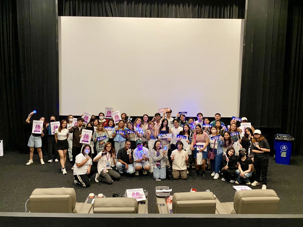 aespaMYPH's tweet photo. We had a blast! ✨🔥
Thank you for a back-to-back SOLD OUT block screening today, Filo-MYs! 💙🌙⭐️🦋
See you all again soon! 🫶
#aespa #aespaMYPH
#aespacinemas #aespaSYNKHYPERLINE
#aespa_WORLDTOUR_In_Cinemas https://t.co/RLda4x5XB3