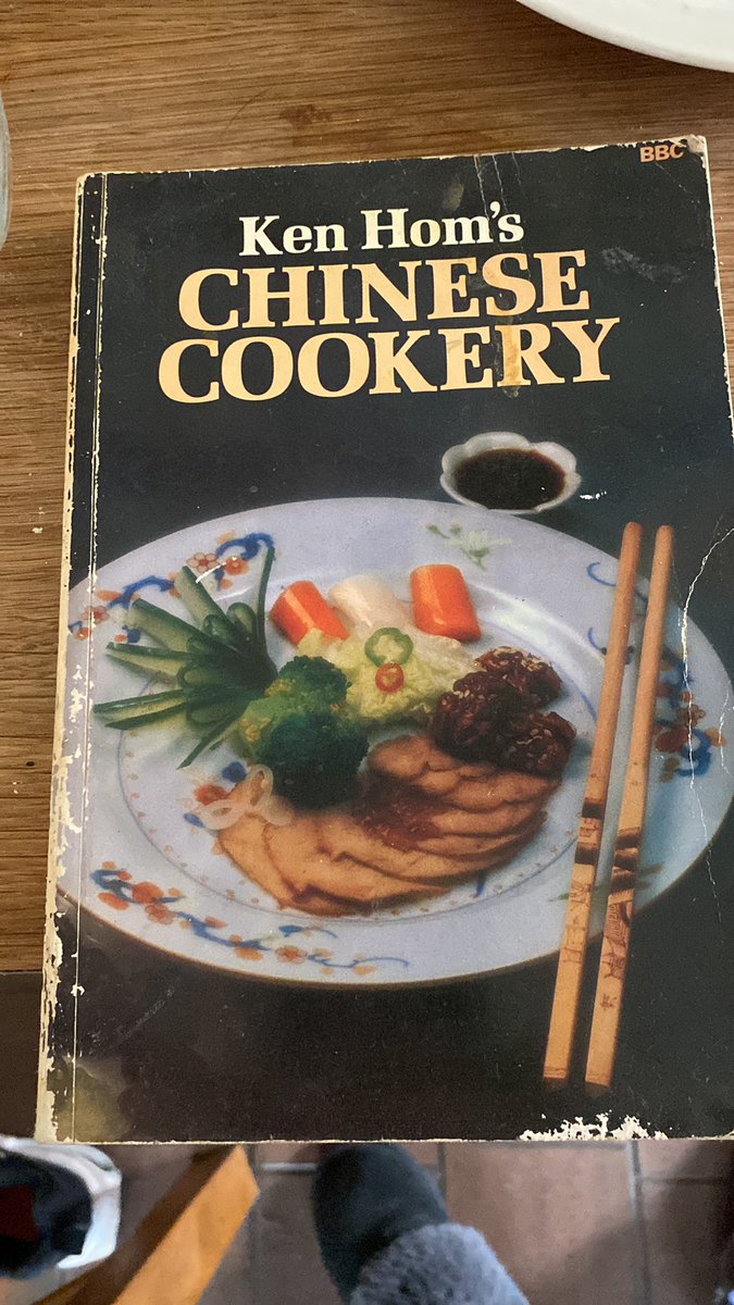 rebecca_voices's tweet photo. @SaturdayKitchen Still the best Chinese cookbook! #KenHom https://t.co/f90kmxxSMu