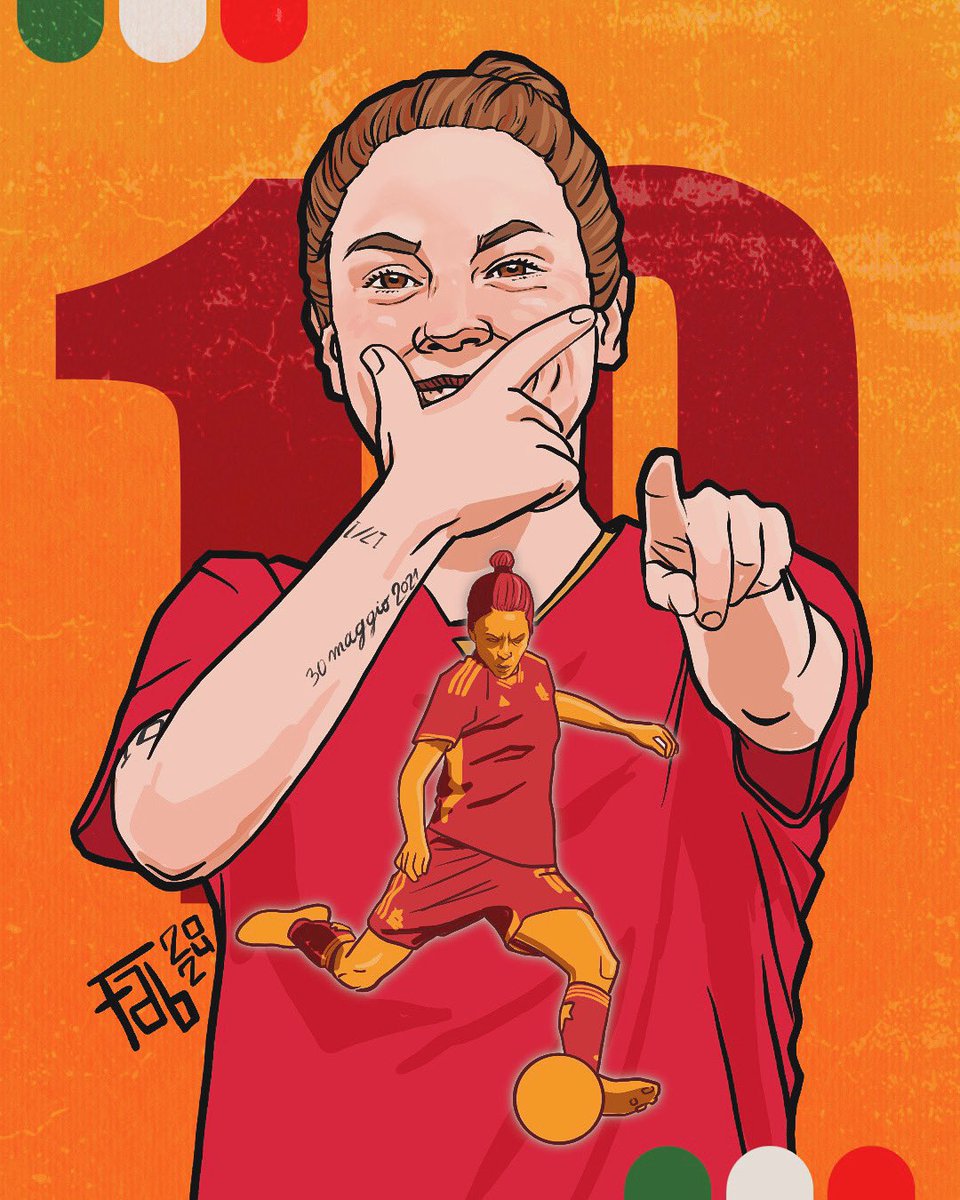 Manuela Giugliano, Campionessa d’Italia. #asroma #mg10