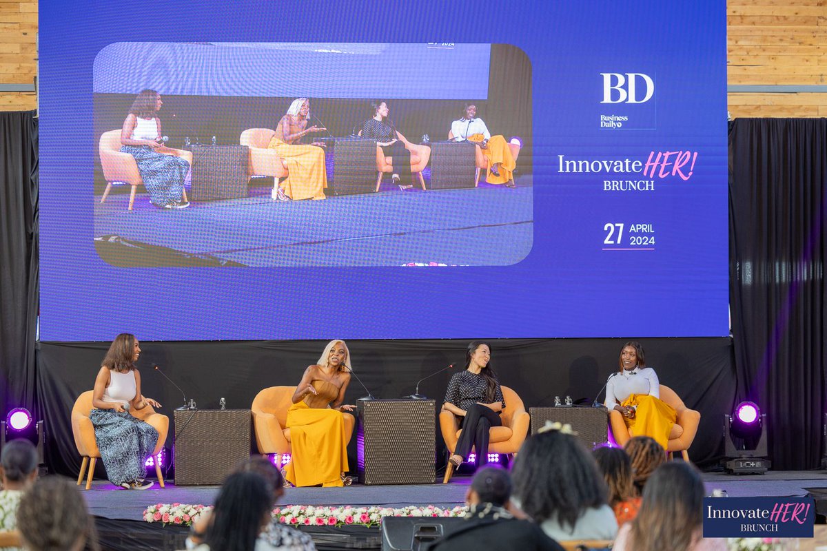 Panelists for the topic: 'From Idea to Impact: Mapping Your Entrepreneurial Odyssey' Moderator: @MariamBishar From RIght: 1. Juliet Ngugi; Partner, @AfricaCentric Entertainment. 2. Svetlana Polikarpova; Founder, @NetworkTandem. 3. Adelle Onyango; Founder Legally Clueless…