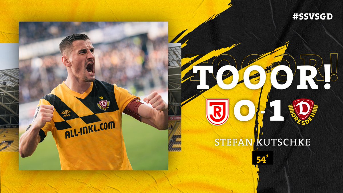 54' KUTSCHE!!!! ❤️ #SSVSGD 0:1 #sgd1953