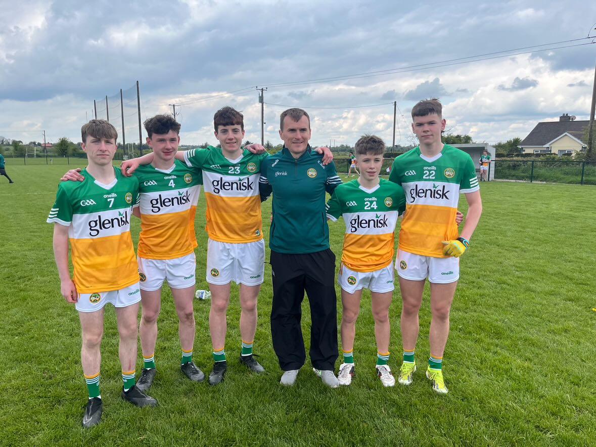 Well done to our U16 footballers playing for Offaly,  who had a great game against Westmeath this morning, beating them with a scoreline of 2-15 to 2-12.