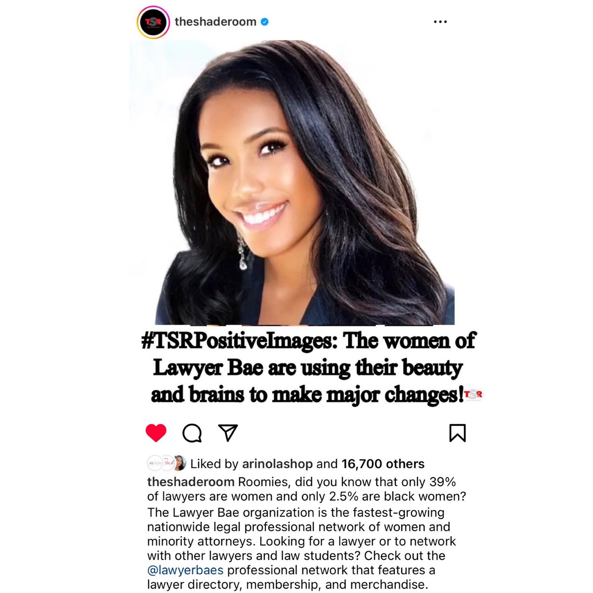 Pic of the Day 📸 : Happy birthday to our host @iamjcarter 🎂and thank you @TheShadeRoom for the April feature honoring her legal work!👏🏽⚖️ #blacklawyers #lawtwitter #blacklawtwitter #lawyers