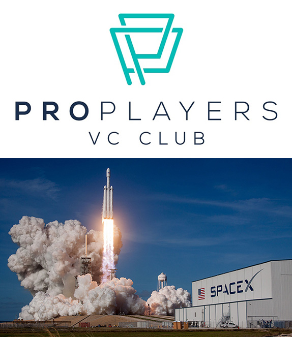 Congratulations to ProPlayers VC Club, our partner firm, on closing their 1st investment! Investing into the leader of space exploration, SpaceX 🚀 #space #startups #venturecapital #proathletes #NBA #NFL #MBL #NHL #spaceexploration