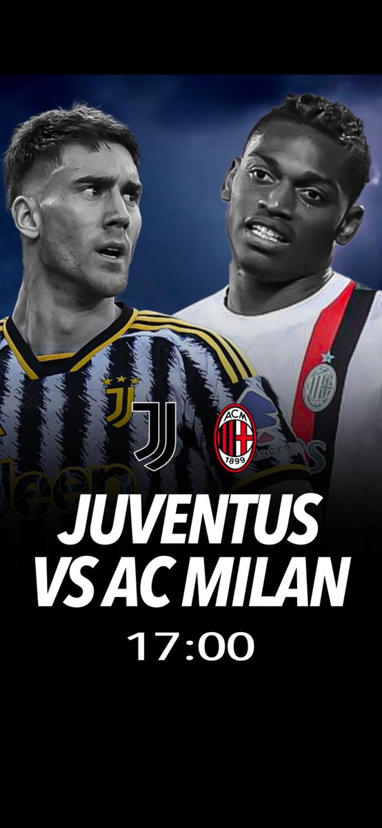 The match of the day in Serie A is between Juventus and AC Milan! Who do you think will win this match?
 
#SerieA #Nigeria #SuperEagles
