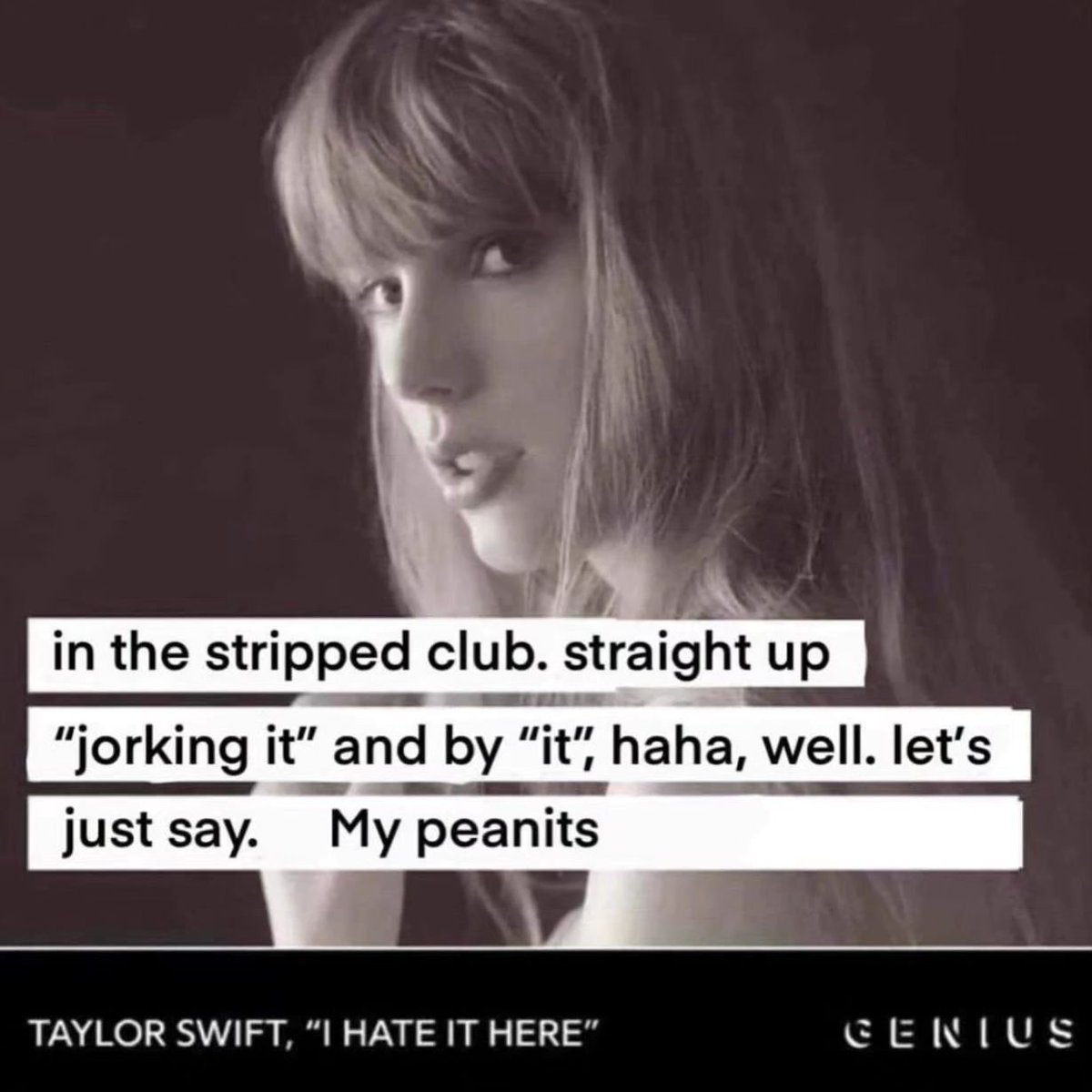 maybe i fw taylor swift after all