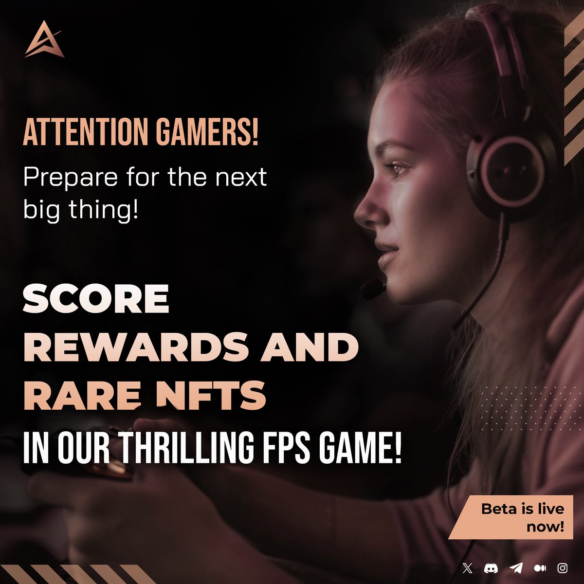 "Calling all #FPS enthusiasts! Explore our innovative game and be rewarded with thrilling #gameplay, epic prizes, and rare #NFT collectibles!" 🎮 - armablock.io

#GamingCommunity #pcgaming #blockchain #warriors #Xbox