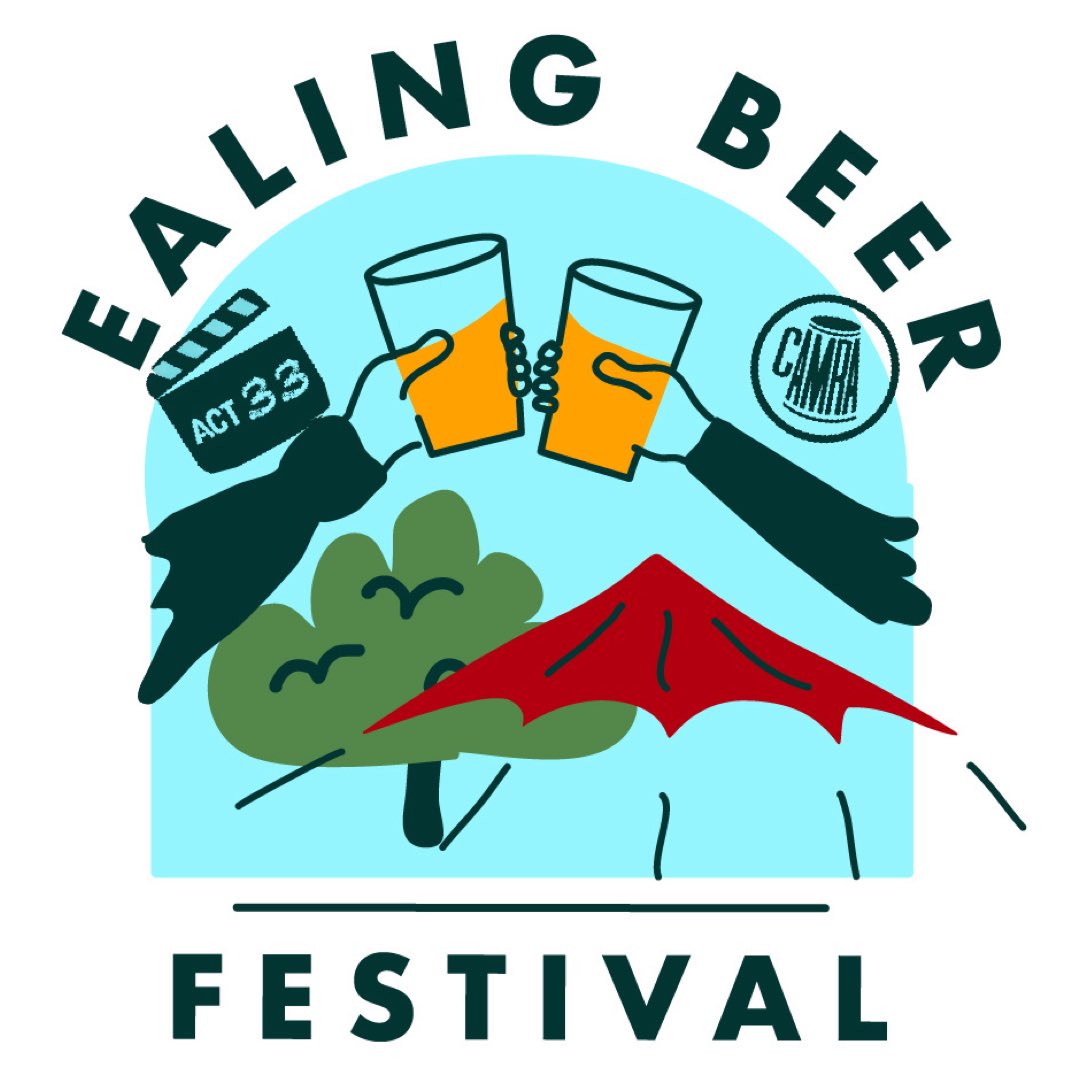 NEW LOGO ALERT! This is our new logo for 2024, and we’re loving it. Hope you are too! Cheers to seeing you soon🍻 

#ealingbeerfestival #ealing #beer #camra #realale #beerfest #london