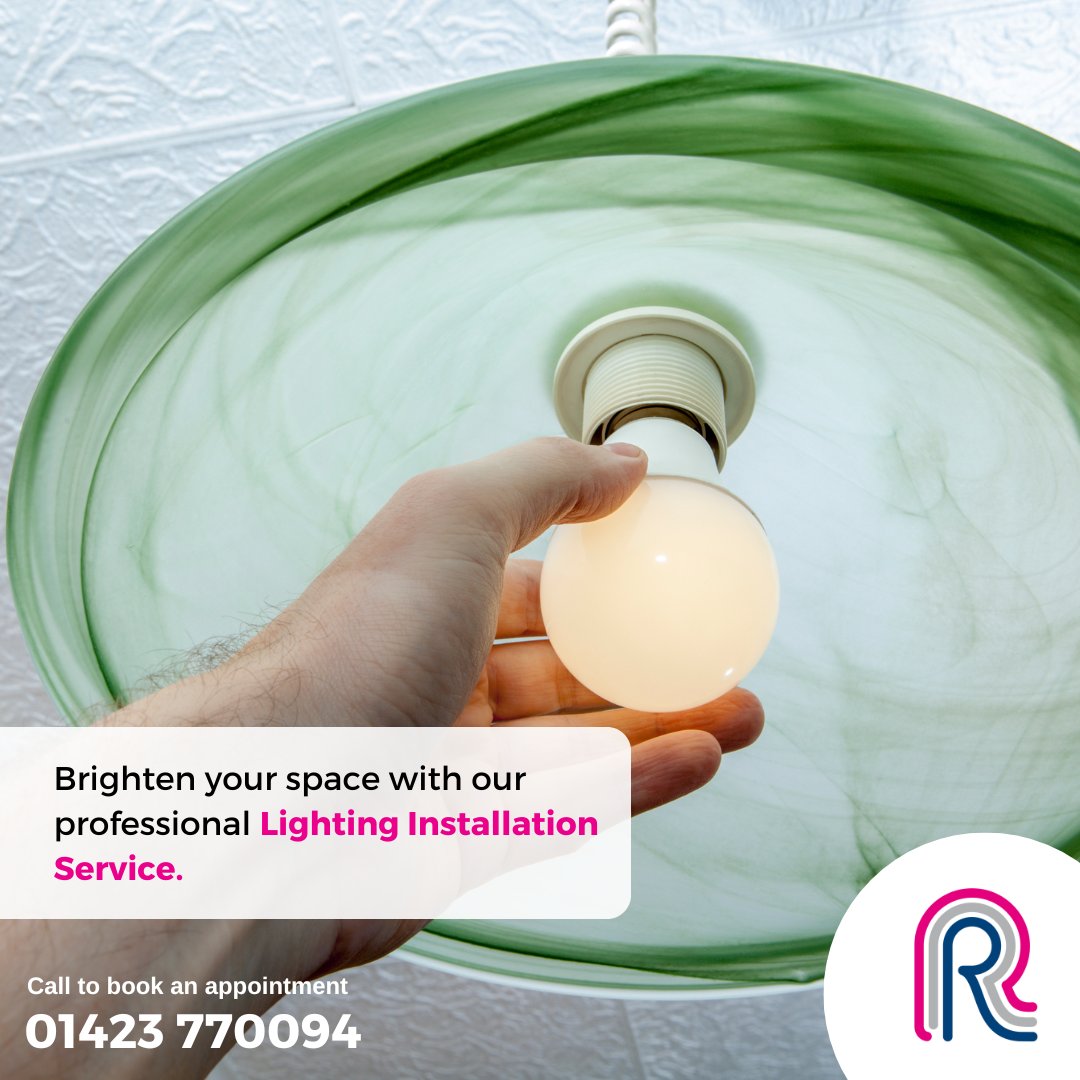 Transform your space with our all-encompassing lighting installation services! 💡

#Robinsonsmea #AmbianceEnhancement #CreativeSpaces
.
Call us to book an appointment - 01423 770094
Visit now - robinsonsmea.com